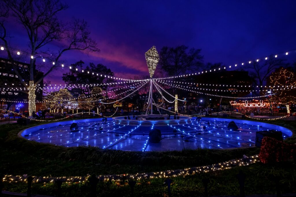 Electrical Spectacle in Franklin Square | Photo: Jeff Fusco