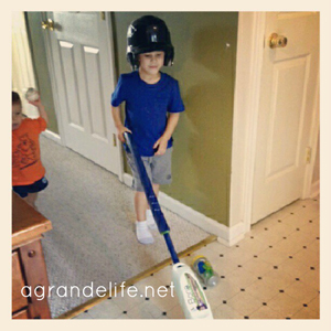 Earning his keep