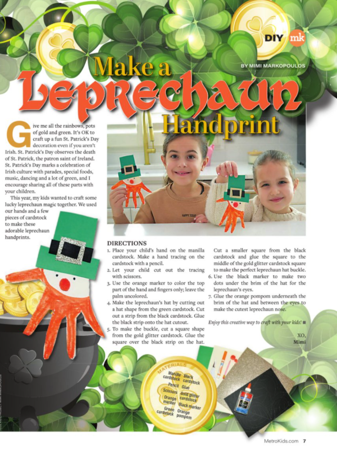Leprechaun Handprint