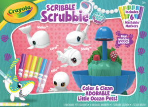 Scribble Scrubbie Ocean Pets Lagoon Playset