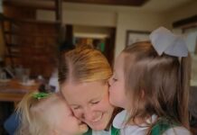 Mara O'Rourke and her children