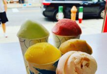 Water ices from John's Water Ice
