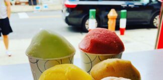 Water ices from John's Water Ice